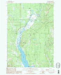 Flagg Ranch Wyoming Historical topographic map, 1:24000 scale, 7.5 X 7.5 Minute, Year 1989