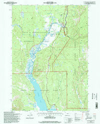 Flagg Ranch Wyoming Historical topographic map, 1:24000 scale, 7.5 X 7.5 Minute, Year 1996