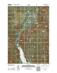 Flagg Ranch Wyoming Historical topographic map, 1:24000 scale, 7.5 X 7.5 Minute, Year 2012