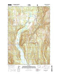 Flagg Ranch Wyoming Current topographic map, 1:24000 scale, 7.5 X 7.5 Minute, Year 2015