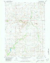 Flat Top Wyoming Historical topographic map, 1:24000 scale, 7.5 X 7.5 Minute, Year 1981