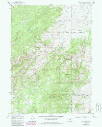 Fletcher Park Wyoming Historical topographic map, 1:24000 scale, 7.5 X 7.5 Minute, Year 1968