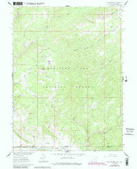 Fletcher Peak Wyoming Historical topographic map, 1:24000 scale, 7.5 X 7.5 Minute, Year 1961