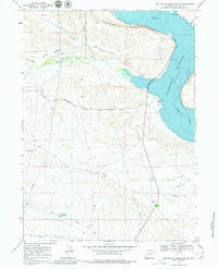 Fontenelle Reservoir SW Wyoming Historical topographic map, 1:24000 scale, 7.5 X 7.5 Minute, Year 1968
