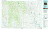 Fontenelle Reservoir Wyoming Historical topographic map, 1:100000 scale, 30 X 60 Minute, Year 1982