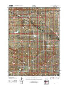 Foote Creek Lake Wyoming Historical topographic map, 1:24000 scale, 7.5 X 7.5 Minute, Year 2012