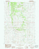 Fort Hill Wyoming Historical topographic map, 1:24000 scale, 7.5 X 7.5 Minute, Year 1985