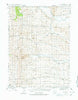 Fort Hill Wyoming Historical topographic map, 1:62500 scale, 15 X 15 Minute, Year 1945
