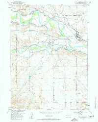 Fort Laramie Wyoming Historical topographic map, 1:24000 scale, 7.5 X 7.5 Minute, Year 1950