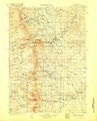 Fort McKinney Wyoming Historical topographic map, 1:125000 scale, 30 X 30 Minute, Year 1903