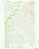 Fort Reno Wyoming Historical topographic map, 1:24000 scale, 7.5 X 7.5 Minute, Year 1953