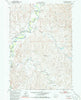 Fort Reno Wyoming Historical topographic map, 1:24000 scale, 7.5 X 7.5 Minute, Year 1953