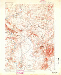 Fort Steele Wyoming Historical topographic map, 1:125000 scale, 30 X 30 Minute, Year 1893