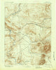 Fort Steele Wyoming Historical topographic map, 1:125000 scale, 30 X 30 Minute, Year 1893