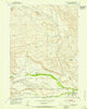 Fort Washakie Wyoming Historical topographic map, 1:24000 scale, 7.5 X 7.5 Minute, Year 1951