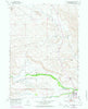 Fort Washakie Wyoming Historical topographic map, 1:24000 scale, 7.5 X 7.5 Minute, Year 1951