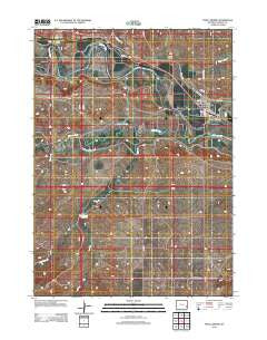 Fort Laramie Wyoming Historical topographic map, 1:24000 scale, 7.5 X 7.5 Minute, Year 2012