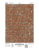 Fort Reno SE Wyoming Historical topographic map, 1:24000 scale, 7.5 X 7.5 Minute, Year 2012