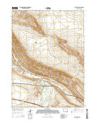 Fort Steele Wyoming Current topographic map, 1:24000 scale, 7.5 X 7.5 Minute, Year 2015
