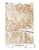 Fortin Draw Wyoming Current topographic map, 1:24000 scale, 7.5 X 7.5 Minute, Year 2015