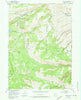 Fossil Hill Wyoming Historical topographic map, 1:24000 scale, 7.5 X 7.5 Minute, Year 1953