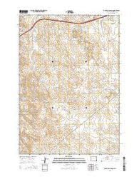Four Bar J Ranch Wyoming Current topographic map, 1:24000 scale, 7.5 X 7.5 Minute, Year 2015