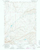 Fourmile Ridge Wyoming Historical topographic map, 1:24000 scale, 7.5 X 7.5 Minute, Year 1953