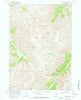 Francs Peak Wyoming Historical topographic map, 1:24000 scale, 7.5 X 7.5 Minute, Year 1969
