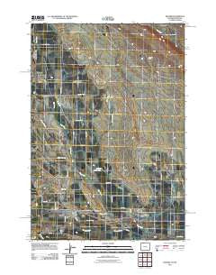 Frannie Wyoming Historical topographic map, 1:24000 scale, 7.5 X 7.5 Minute, Year 2011