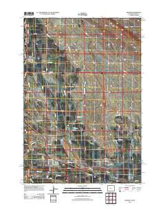 Frannie Wyoming Historical topographic map, 1:24000 scale, 7.5 X 7.5 Minute, Year 2012