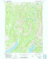 Fremont Lake North Wyoming Historical topographic map, 1:24000 scale, 7.5 X 7.5 Minute, Year 1968