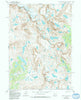 Fremont Peak South Wyoming Historical topographic map, 1:24000 scale, 7.5 X 7.5 Minute, Year 1968