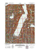 Fremont Lake South Wyoming Historical topographic map, 1:24000 scale, 7.5 X 7.5 Minute, Year 2012