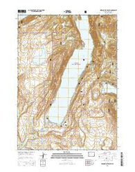 Fremont Lake South Wyoming Current topographic map, 1:24000 scale, 7.5 X 7.5 Minute, Year 2015