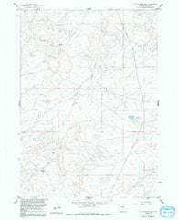 Fuller Reservoir Wyoming Historical topographic map, 1:24000 scale, 7.5 X 7.5 Minute, Year 1960
