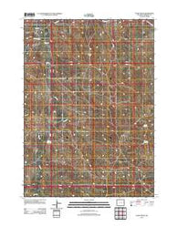 Funny Rock Wyoming Historical topographic map, 1:24000 scale, 7.5 X 7.5 Minute, Year 2012