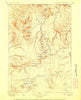 Gallatin Wyoming Historical topographic map, 1:125000 scale, 30 X 30 Minute, Year 1908