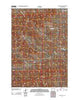 Gardner Gulch Wyoming Historical topographic map, 1:24000 scale, 7.5 X 7.5 Minute, Year 2012