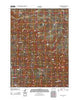 Garfield Peak Wyoming Historical topographic map, 1:24000 scale, 7.5 X 7.5 Minute, Year 2012