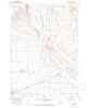 Garland Wyoming Historical topographic map, 1:24000 scale, 7.5 X 7.5 Minute, Year 1966