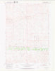 Gates Butte Wyoming Historical topographic map, 1:24000 scale, 7.5 X 7.5 Minute, Year 1952