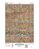 Gates Butte Wyoming Historical topographic map, 1:24000 scale, 7.5 X 7.5 Minute, Year 2012