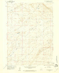 Gaylord Reservoir Wyoming Historical topographic map, 1:24000 scale, 7.5 X 7.5 Minute, Year 1959