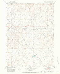 Gilbert Lake Wyoming Historical topographic map, 1:24000 scale, 7.5 X 7.5 Minute, Year 1949