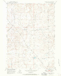 Gilbert Lake Wyoming Historical topographic map, 1:24000 scale, 7.5 X 7.5 Minute, Year 1949