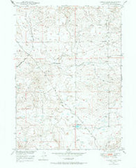 Gilbert Lake Wyoming Historical topographic map, 1:24000 scale, 7.5 X 7.5 Minute, Year 1949