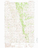 Gillam Draw East Wyoming Historical topographic map, 1:24000 scale, 7.5 X 7.5 Minute, Year 1984
