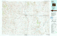 Gillette Wyoming Historical topographic map, 1:100000 scale, 30 X 60 Minute, Year 1974