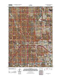 Gillette West Wyoming Historical topographic map, 1:24000 scale, 7.5 X 7.5 Minute, Year 2012