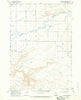 Gilmore Hill NW Wyoming Historical topographic map, 1:24000 scale, 7.5 X 7.5 Minute, Year 1966